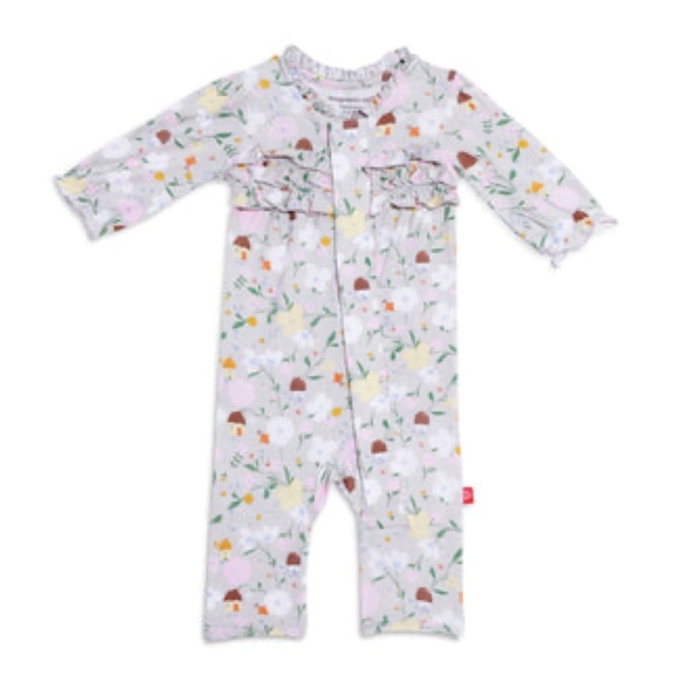 Magnetic Me Portabella Posies Modal Coverall 6-9M